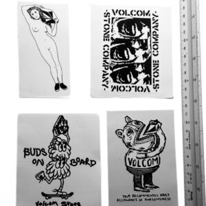 volcom stone stikers