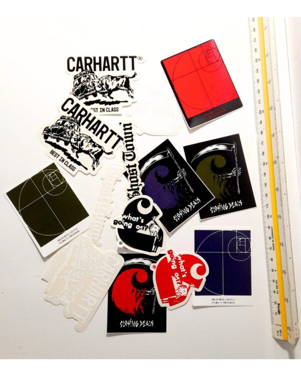 Pack de autocolantes carhartt