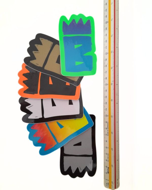 brigada small sticker